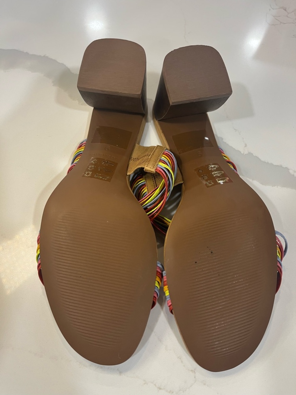 NWOT Madewell The Meg Sandal in Leather Size 9 - Picture 4 of 7